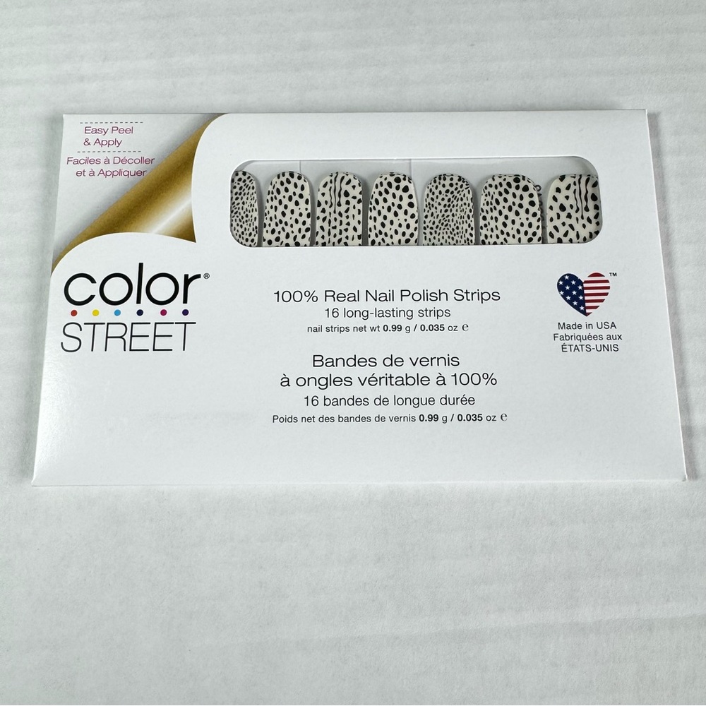 Color Street: Purr Diem | Animal Print Cat Spots Feline Chic Clear Overlay - Picture 3 of 12